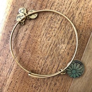 Alex & Ani flower cousin bracelet